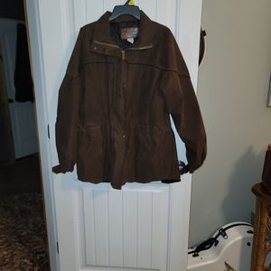 Micro suade western jacket, duster style